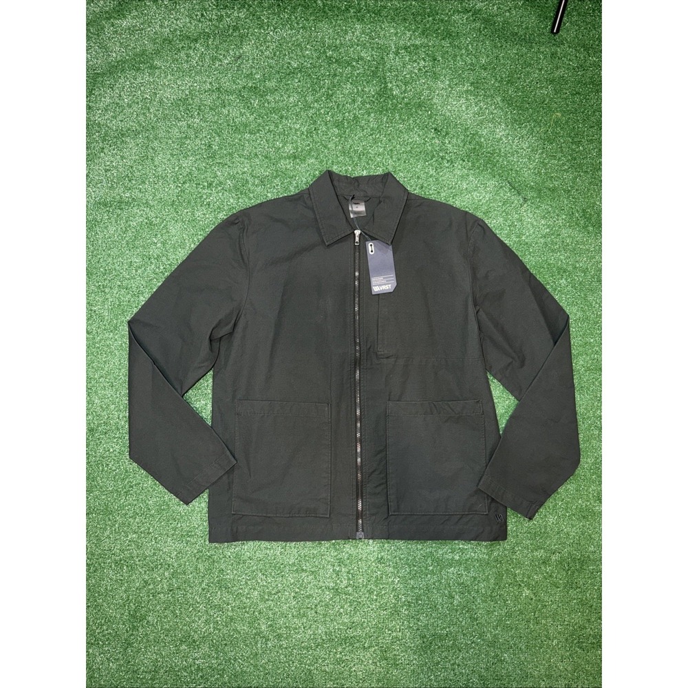 NWT VRST Full Zip Water Repellant Chore‎ Jacket Charcoal Men's Sz Medium